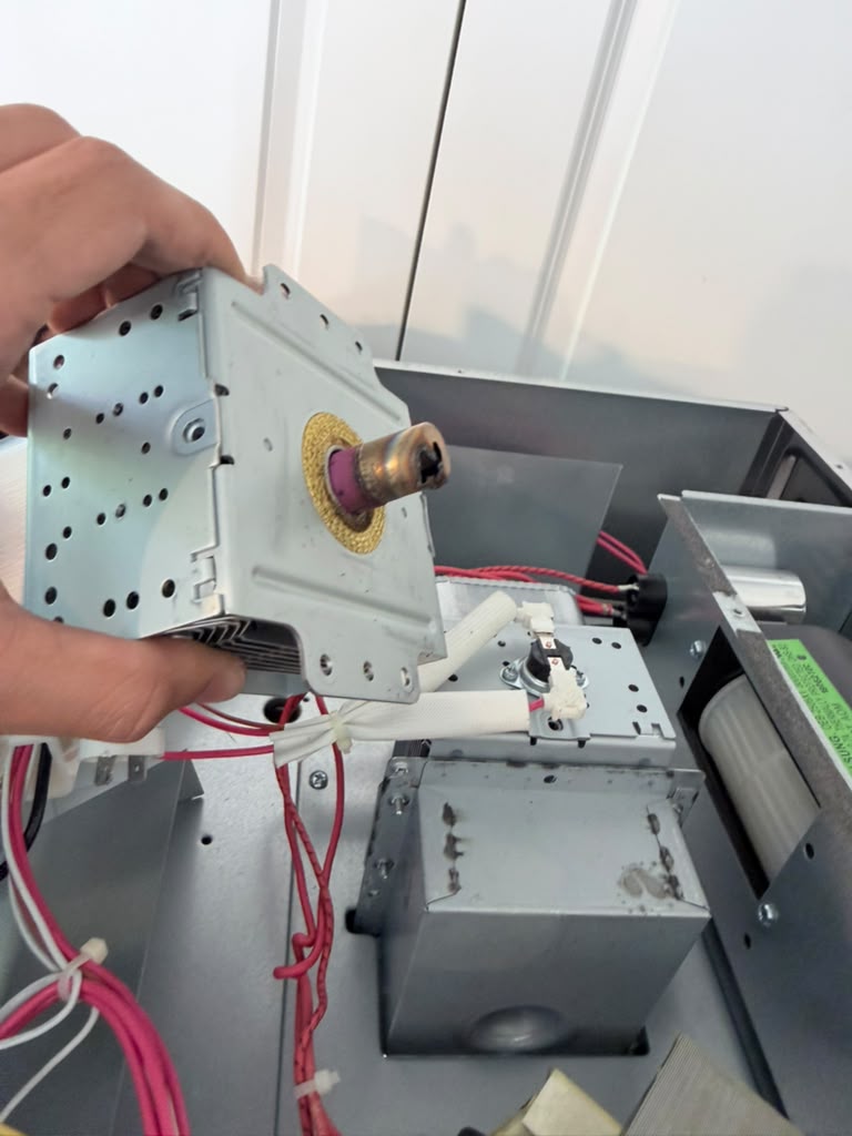 Microwave magnetron replacement — OnSpot Appliance Repair